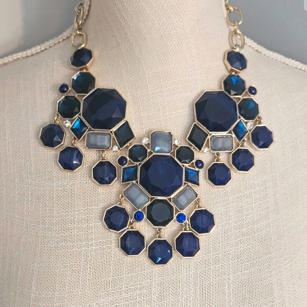 Banana Republic Midnight Sail Statement Necklace Poshmark
